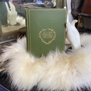 .- 1891 "Over The Teacups" by Oliver Wendell Holmes - Hardcover 1800's Book